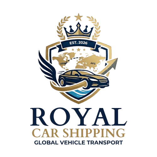 Royal Car Shipping Logo